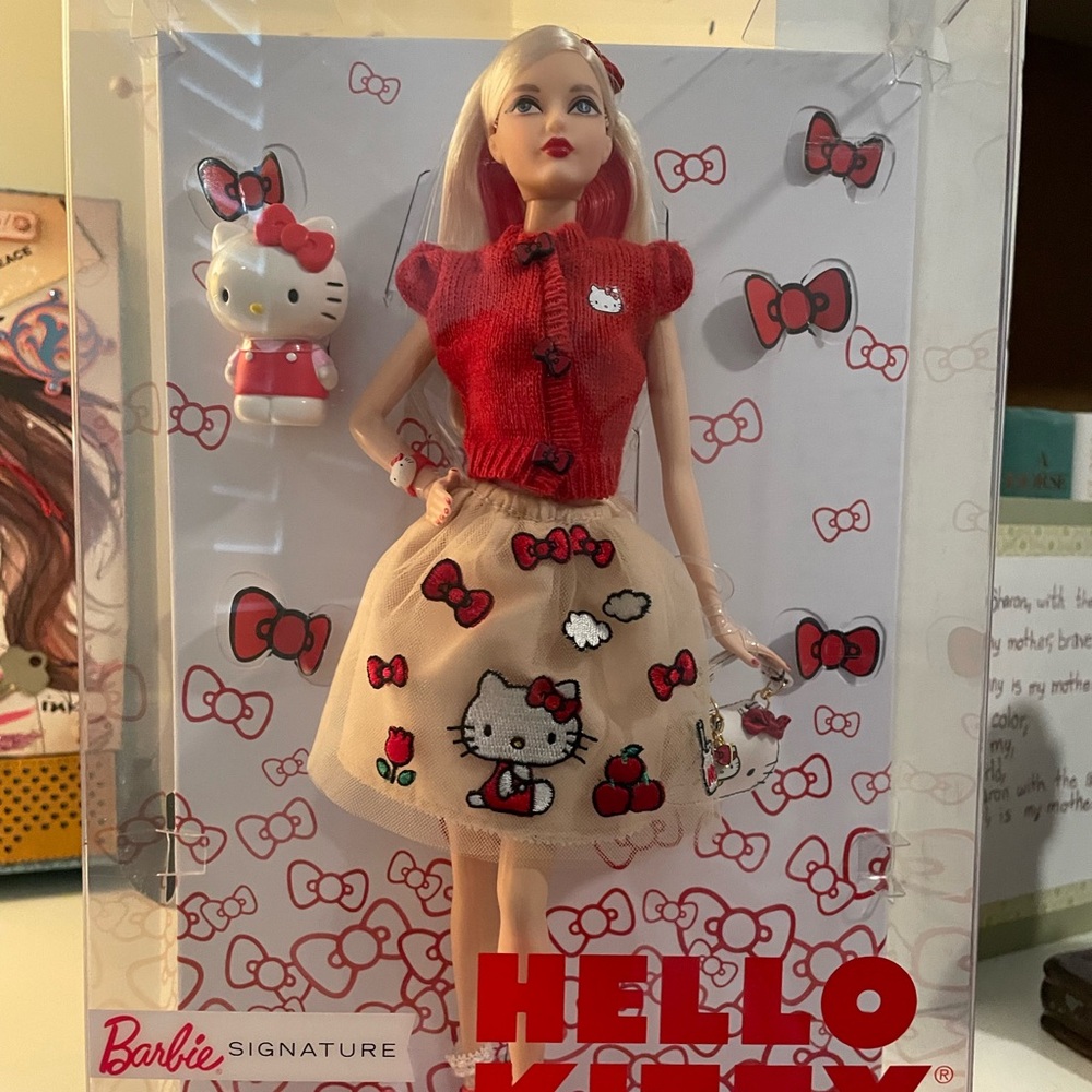 Hello Kitty Barbie Doll, authentic, NRFB.